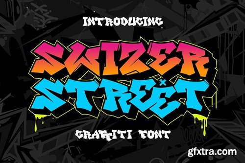 Swizer Street - Urban Graffiti Font 2L5NLMA