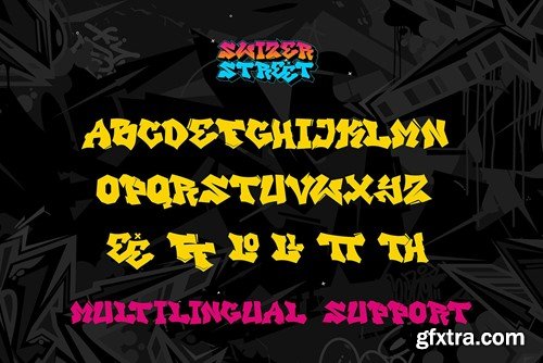 Swizer Street - Urban Graffiti Font 2L5NLMA