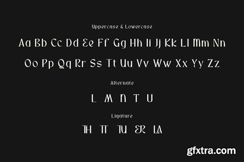 Orsatta - Display Font BP534EF