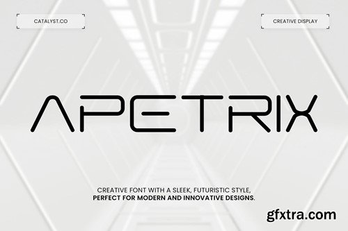 Apetrix Futuristic Display Font BFYBUVJ