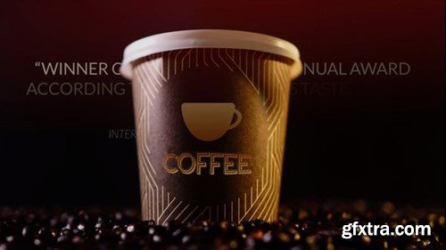 Videohive Coffee Logo Opener 52861235