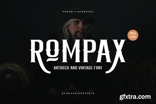 Rompax - Artdeco & Rustic Font LBEFPS3