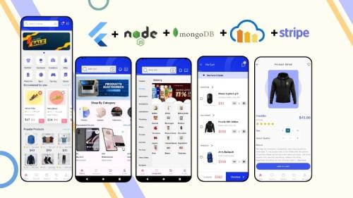 Udemy - Flutter , Nodejs, Express , MongoDB: Build Multi-Store App