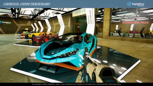 UnrealEngine - Drivable Cars: Supercar