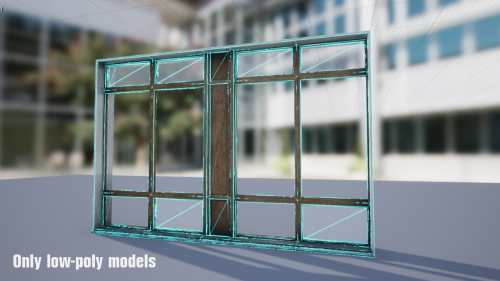 UnrealEngine - Doors and Windows collection