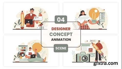 Videohive Designer Concept Animation Scene 52876940