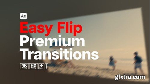 Videohive Premium Transitions Easy Flip 52889487