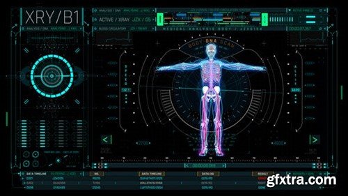 Videohive HUD Medical Body 52878113