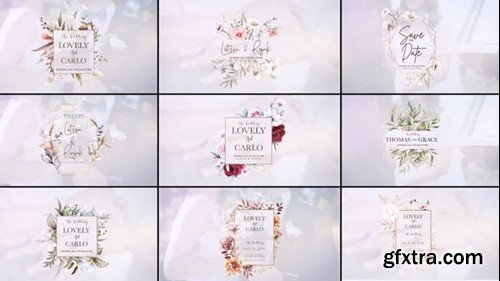 Videohive Wedding titles 52884323