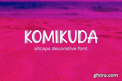 Komikuda - Decorative Font A85M5JU