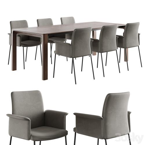 Dining set christine kroencke porto table / jaro 200 chair