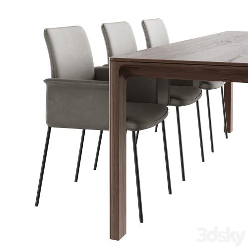 Dining set christine kroencke porto table / jaro 200 chair