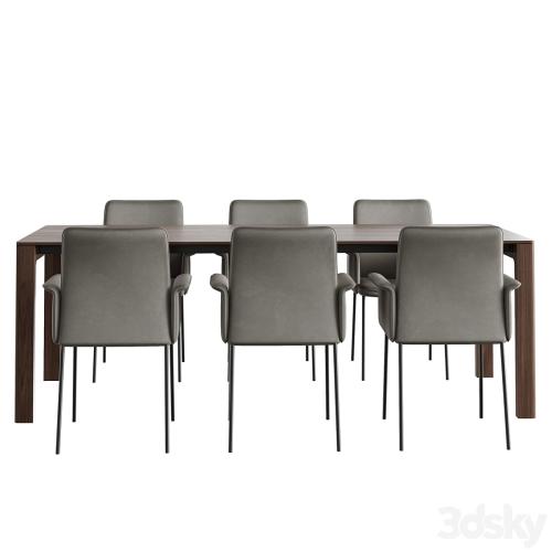 Dining set christine kroencke porto table / jaro 200 chair