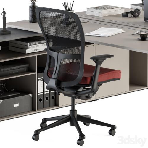 employee Set - Office Furniture 244