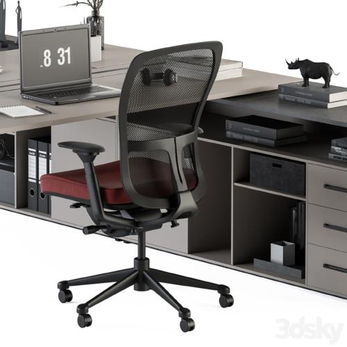 employee Set - Office Furniture 244