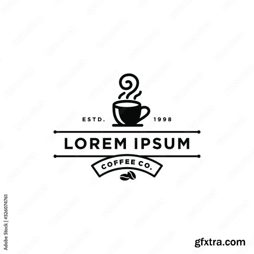 Coffee Shop Logo 8xAI