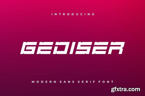 Gediser Font K7TW7YQ