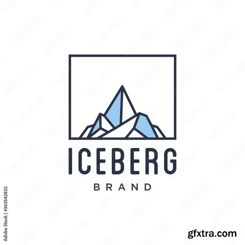 Iceberg Geometric Logo 6xAI