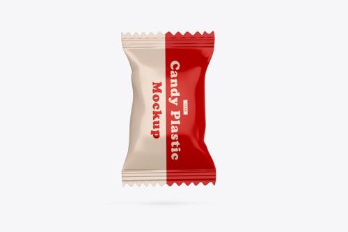 Candy Plastic Pack Mockup