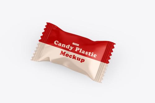 Candy Plastic Pack Mockup