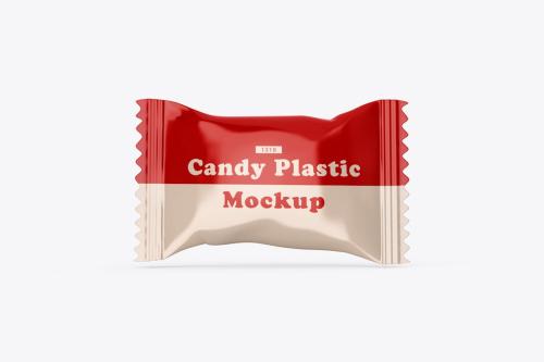 Candy Plastic Pack Mockup