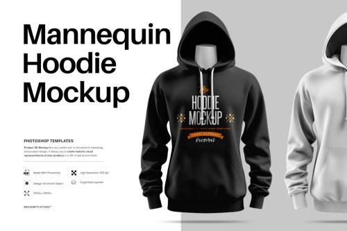 Mannequin Hoodie Mockup