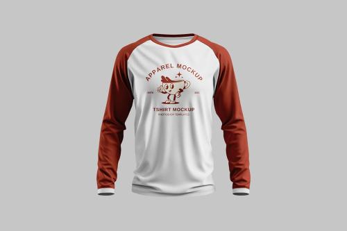 Long Sleeve T-Shirt Mockup