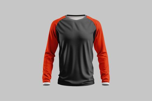 Long Sleeve T-Shirt Mockup