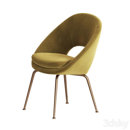 Orb Velvet Dining Chair Westelm