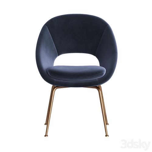 Orb Velvet Dining Chair Westelm