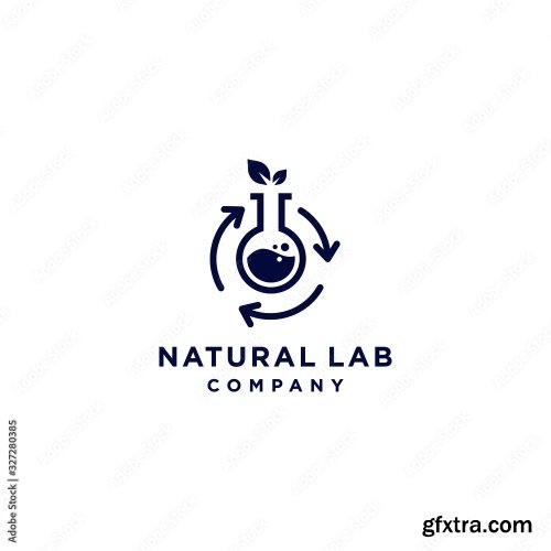 Leaf Lab Nature Logo 6xAI