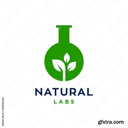 Leaf Lab Nature Logo 6xAI