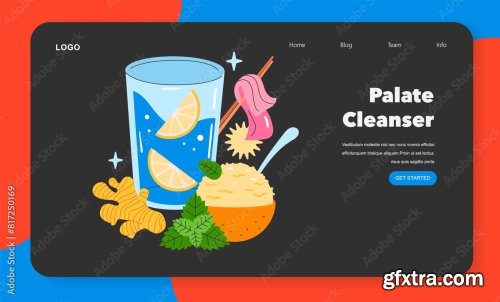 Flavor Reversal Flat Vector Illustration 18xAI