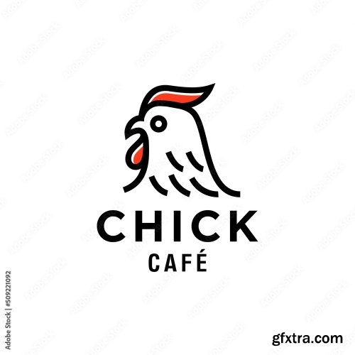 Chicken Logo 7xAI