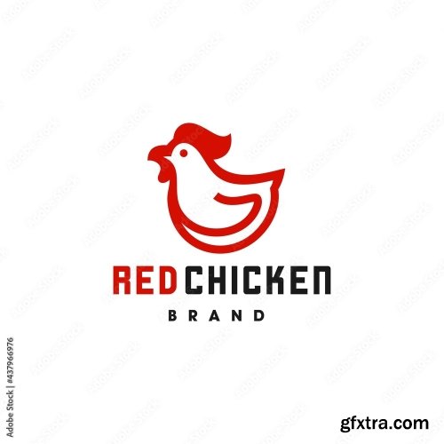 Chicken Logo 7xAI