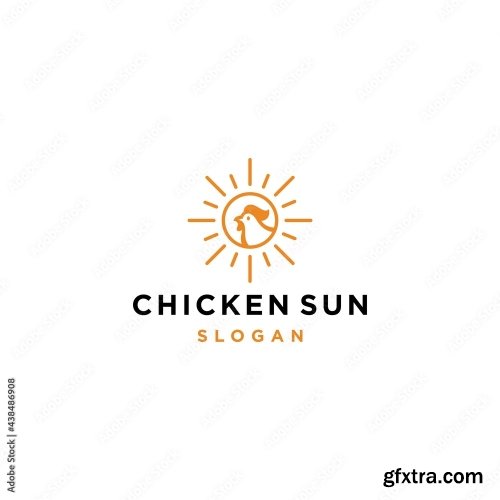 Chicken Logo 7xAI