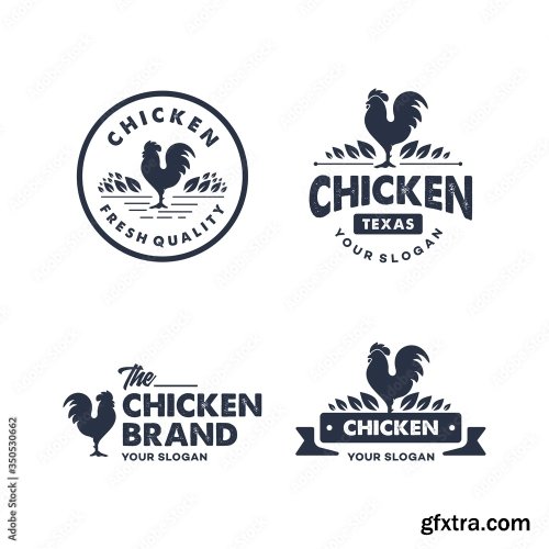 Chicken Logo 7xAI