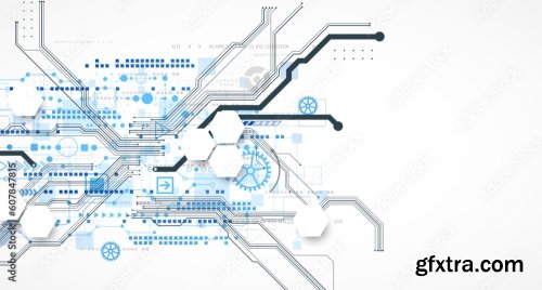 Technological And Scientific Topics Cpu Concept 3 12xAI