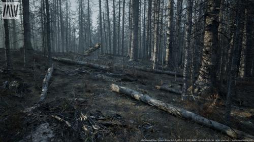 UnrealEngine - MW Burned Dead Forest Trees Biome