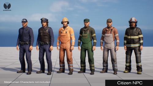 UnrealEngine - Citizen NPC