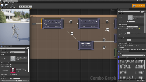 UnrealEngine - Combo Graph