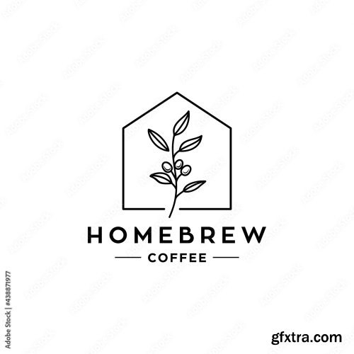 Coffee House Logo 4xAI