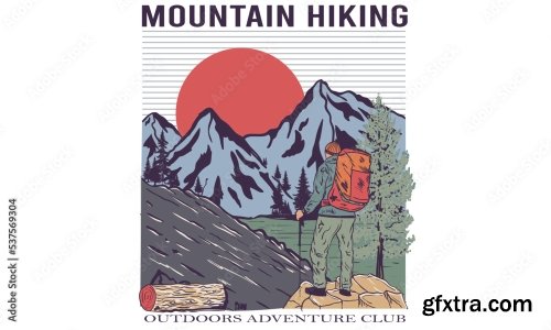 Mountain Hiking 10xAI