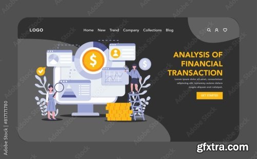 Kyc Concept Flat Vector Illustration 8xAI