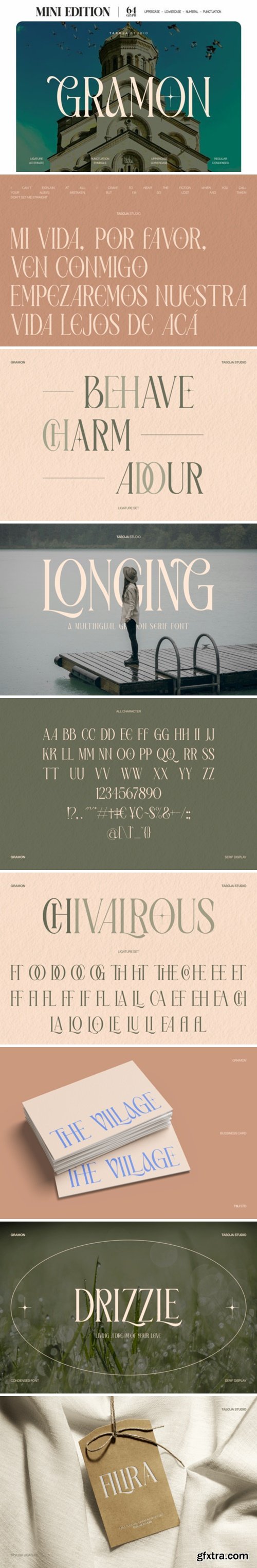 Gramon Mini Edition Font