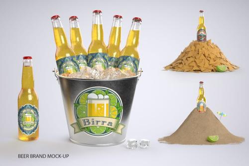 Beer Brand Party Mock-Up