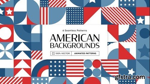 Videohive American Background Patterns 52901284