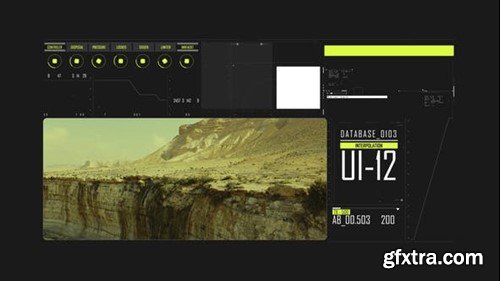 Videohive HUD Typography Tactical 52912327