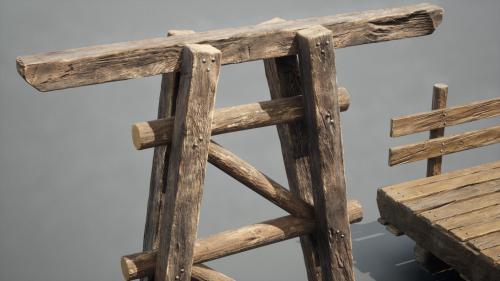 UnrealEngine - Wooden Bridges Optimized