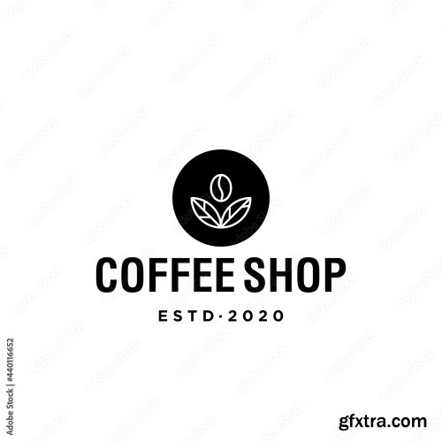Coffee Bean Logo 3 5xAI